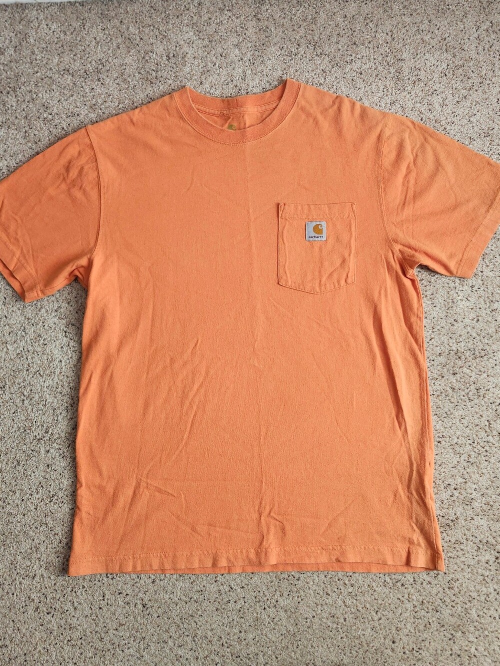Carhartt Orange Short-Sleeve Pocket Tee